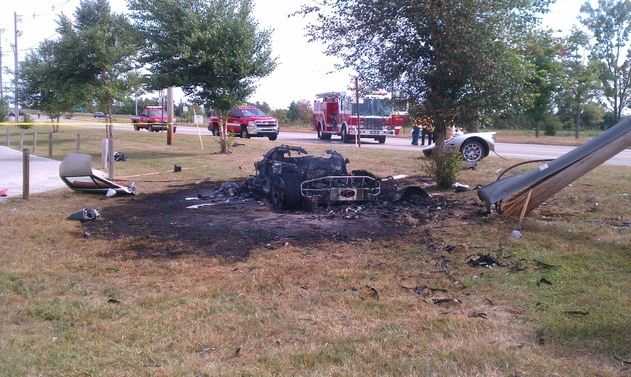 Incidente Ford GT: si spezza in due e prende fuoco