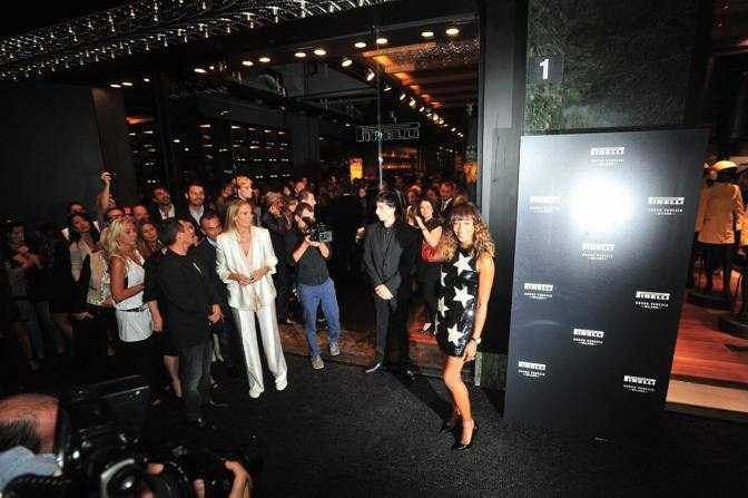Pirelli Pzero, le foto dell'inaugurazione