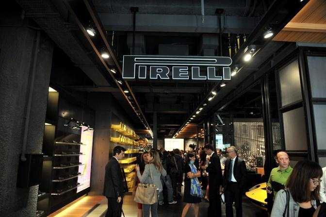 Pirelli Pzero, le foto dell'inaugurazione