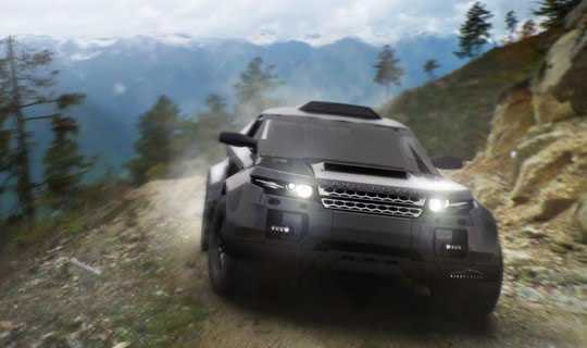 Range Rover Evoque Dakar 2012