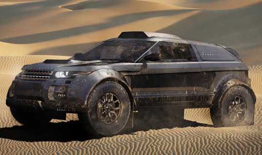 Range Rover Evoque Dakar 2012