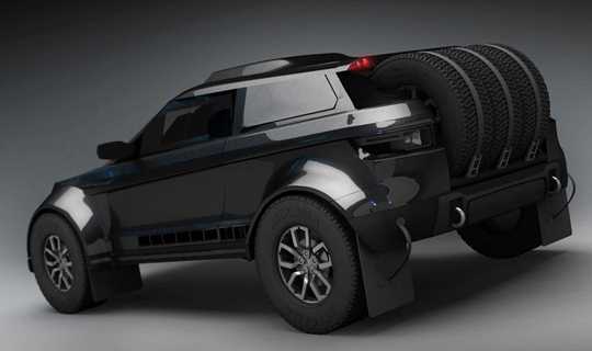 Range Rover Evoque Dakar 2012