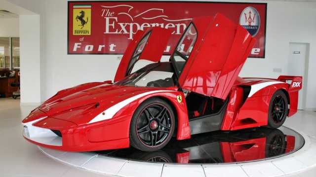 Una Ferrari FXX Evoluzione in vendita su eBay