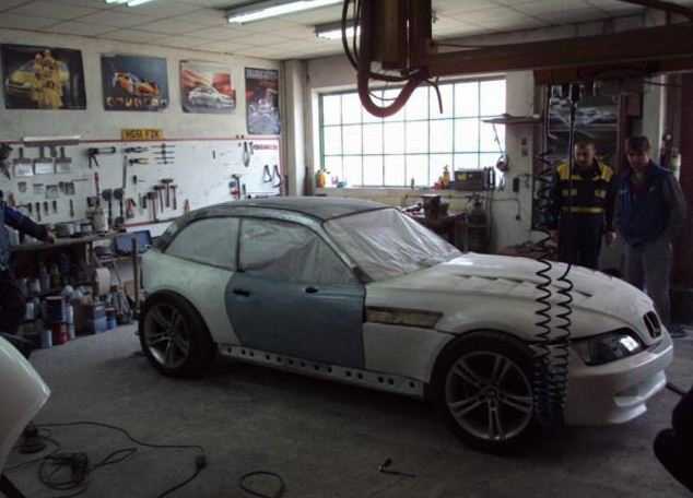 Bmw Z3 M Coupé spinta dal motore della M5