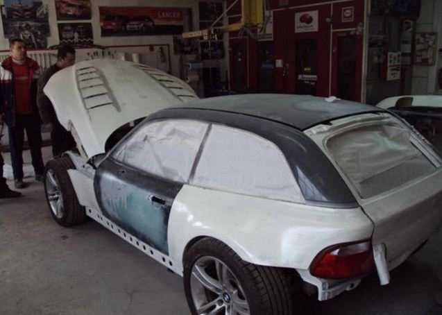 Bmw Z3 M Coupé spinta dal motore della M5