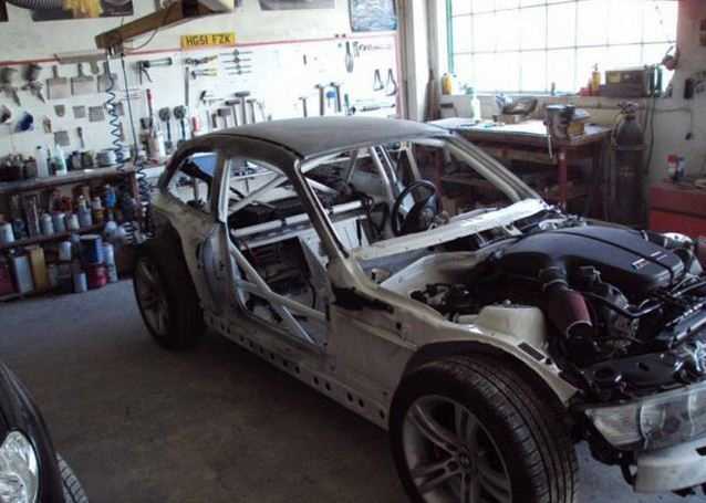 Bmw Z3 M Coupé spinta dal motore della M5
