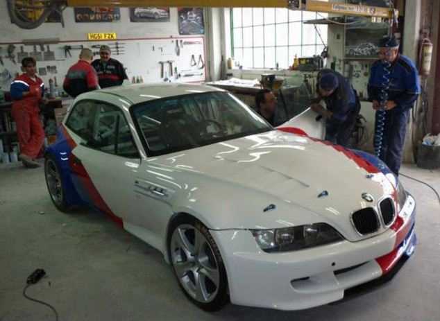 Bmw Z3 M Coupé spinta dal motore della M5