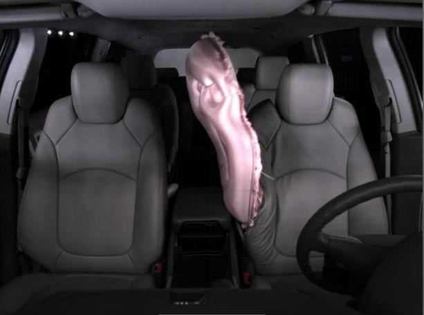 Airbag centrale by General Motors
