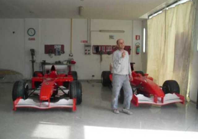 Ferrari F1 clonata in Sicilia