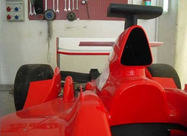Ferrari F1 clonata in Sicilia