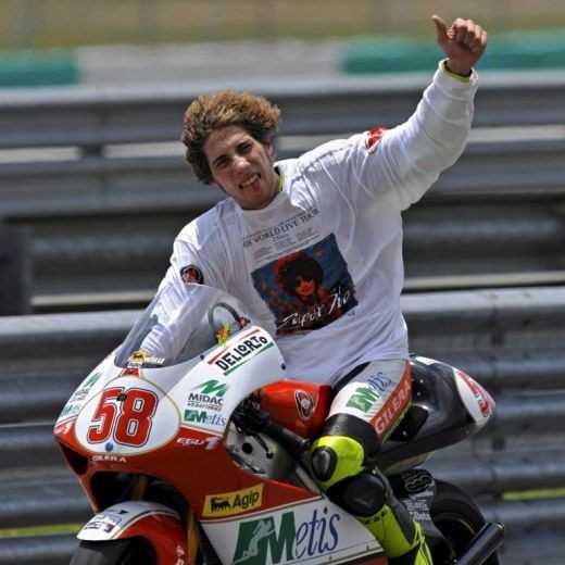 Marco Simoncelli, testimone di passione