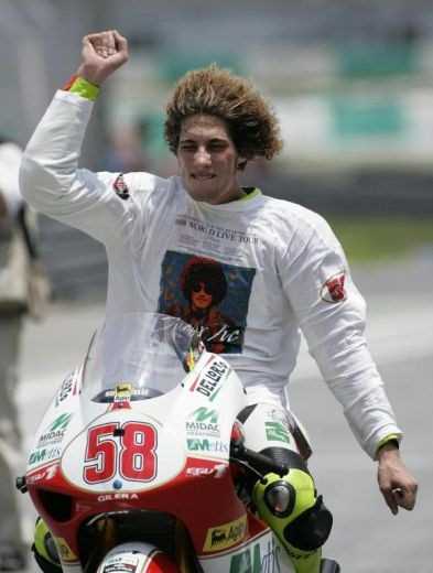 Marco Simoncelli, testimone di passione