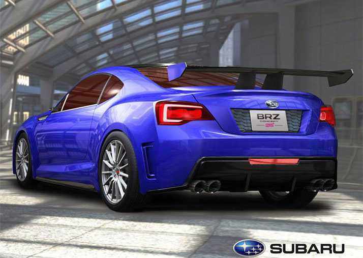 Subaru BRZ STI toglie i veli a Los Angeles