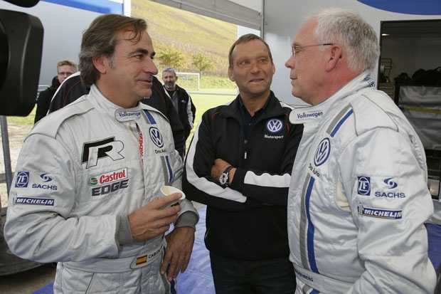 Volkswagen Polo R WRC in prova con Carlos Sainz