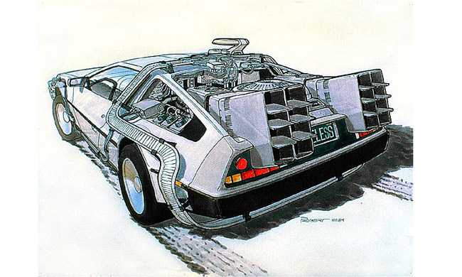 La DeLorean di 