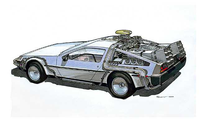 La DeLorean di 