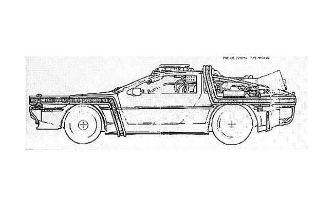 La DeLorean di 