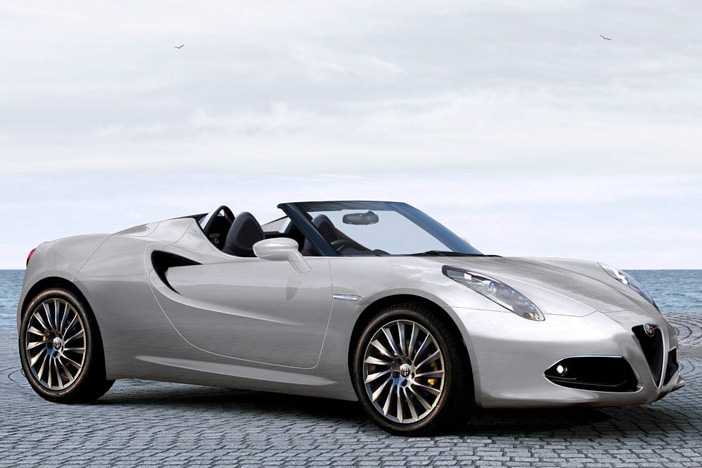Alfa Romeo 4C Spider: i render