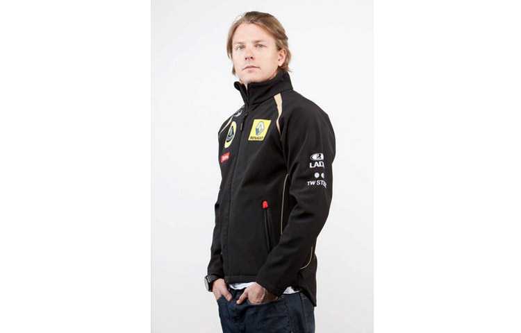 Kimi Raikkonen alla Lotus-Renault