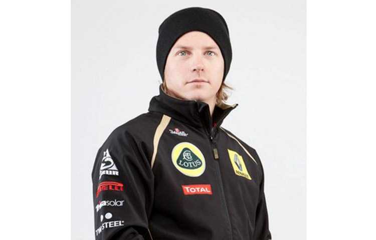 Kimi Raikkonen alla Lotus-Renault