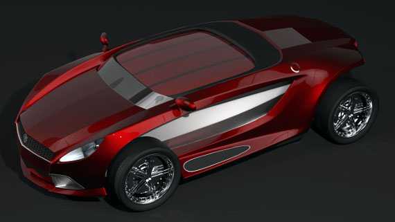 Dartz Jo-Mojo Electric Roadster Concept
