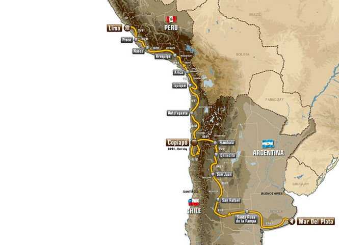 Dakar 2012: le foto