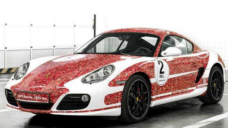Porsche Cayman S speciale Facebook