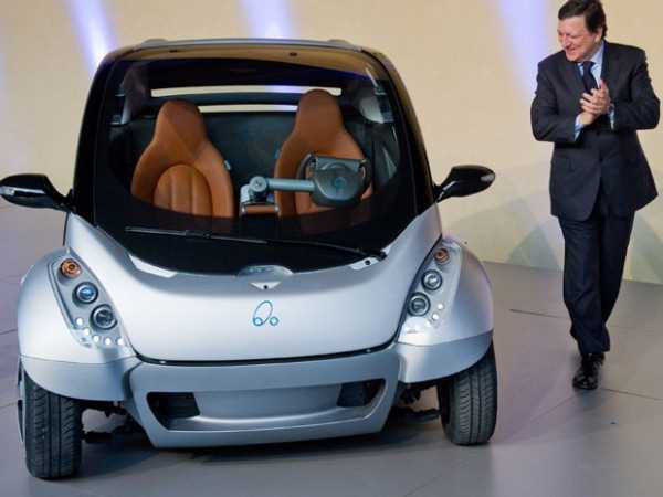 Hiriko, l'auto elettrica pieghevole
