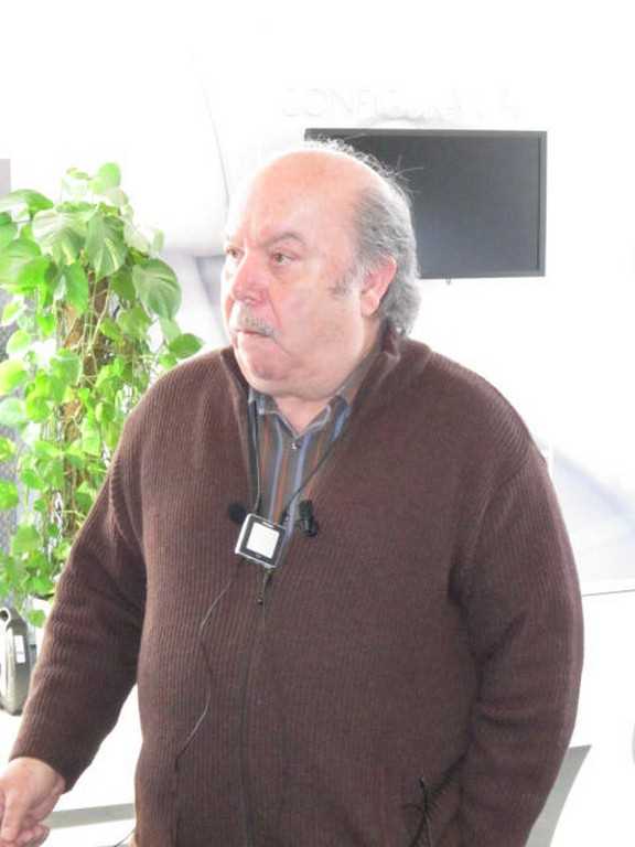 Lino Banfi con la Citroen C-Zero
