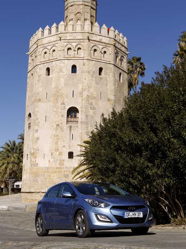 Hyundai i30, primo contatto a Siviglia