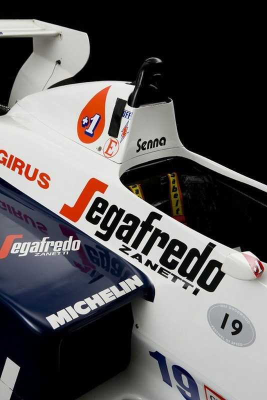 Toleman TG184-2 Ayrton Senna