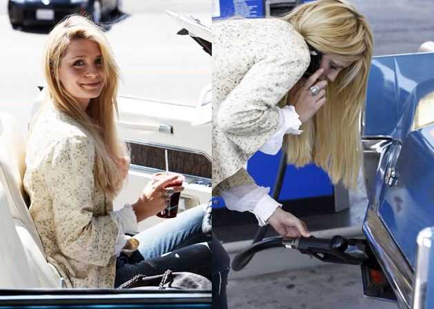 Le star di Hollywood alla stazione di rifornimento