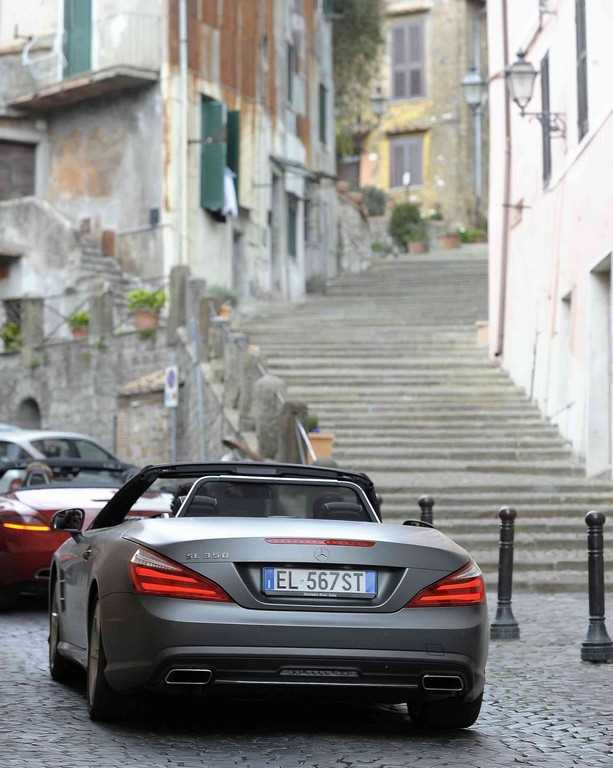 Primo contatto con le Roadster Mercedes
