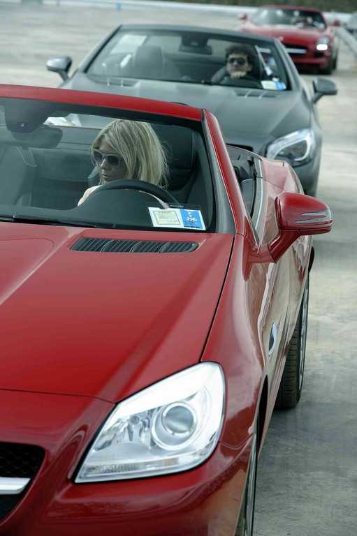 Primo contatto con le Roadster Mercedes
