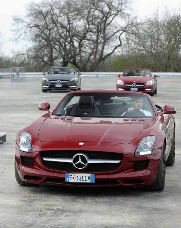 Primo contatto con le Roadster Mercedes