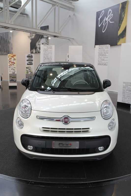 Fiat 500L, interni e Centro Stile Fiat