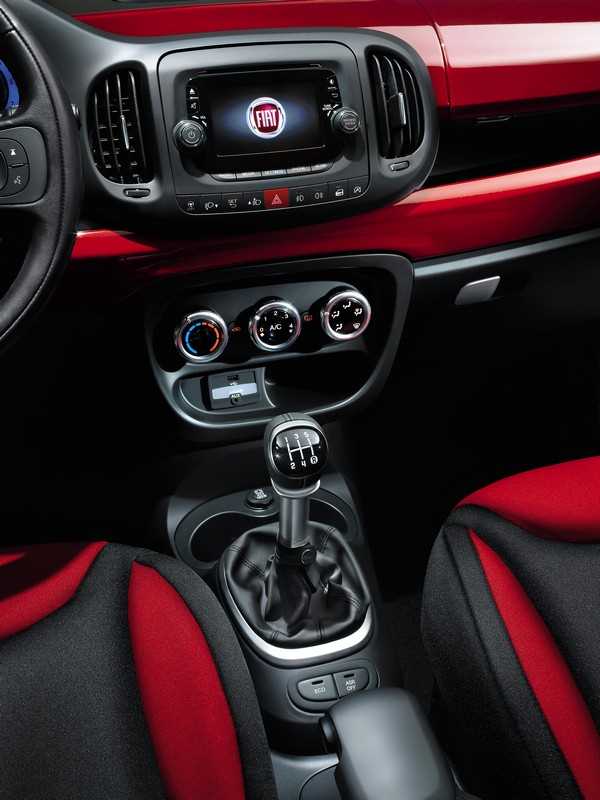 Fiat 500L, interni e Centro Stile Fiat