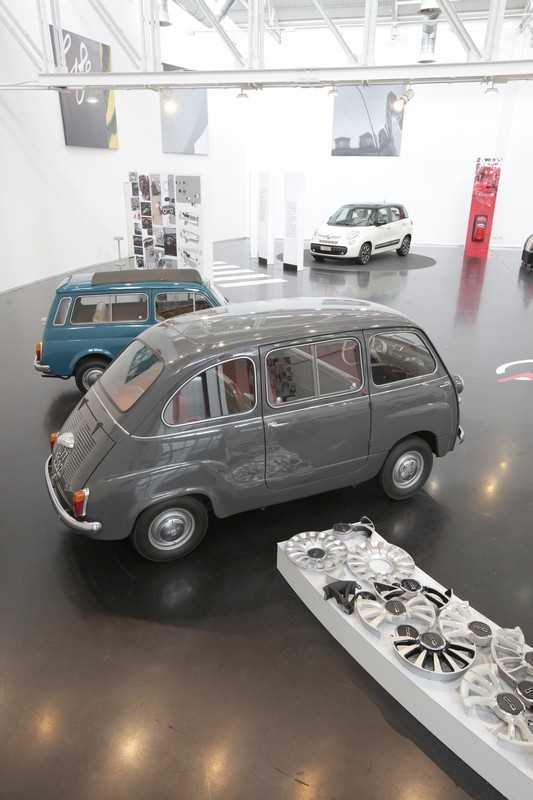 Fiat 500L, interni e Centro Stile Fiat