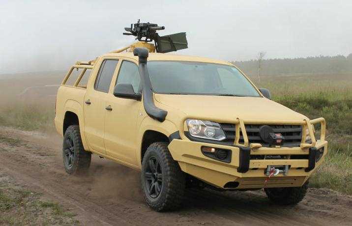 Volkswagen Amarok M by Rheinmetall Defence