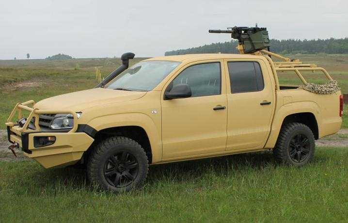 Volkswagen Amarok M by Rheinmetall Defence