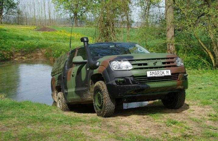 Volkswagen Amarok M by Rheinmetall Defence