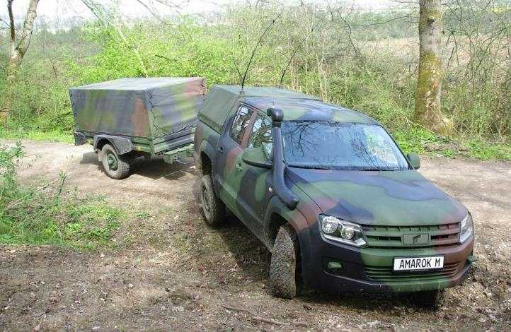 Volkswagen Amarok M by Rheinmetall Defence