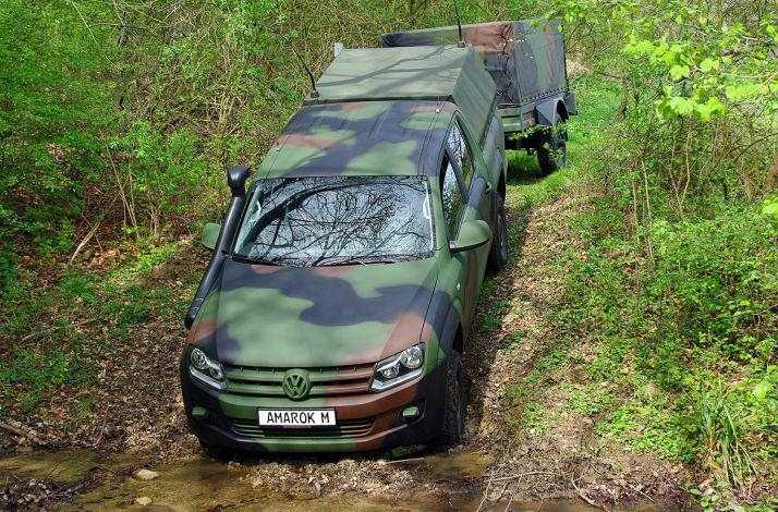 Volkswagen Amarok M by Rheinmetall Defence