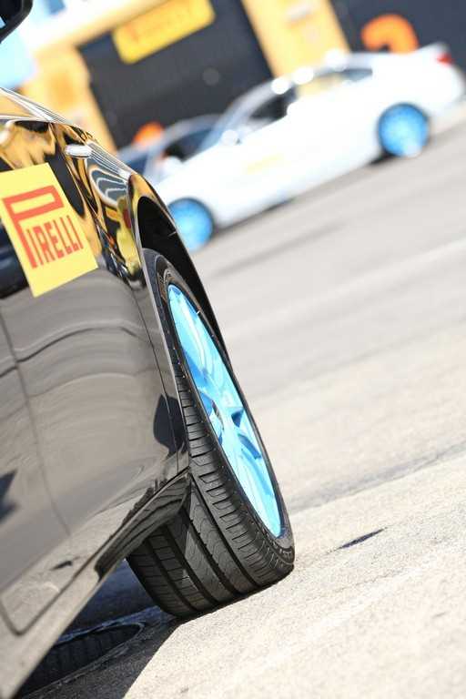 P7 Cinturato Blue: test in pista a Valencia