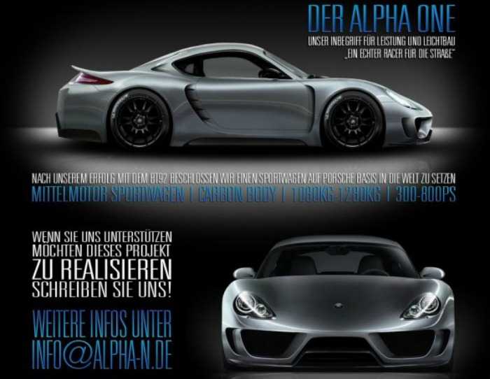 Porsche Cayman Alpha-One by Alpha-N Performance