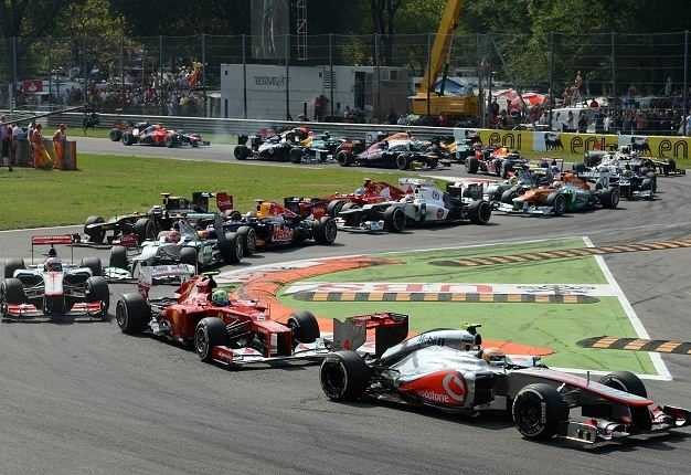 Gran Premio d'Italia 2012, le immagini della gara