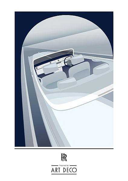 Rolls Royce Art Déco per Parigi 2012: primi render