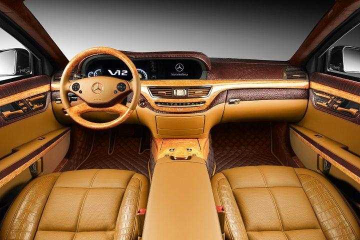 Mercedes S600 Guard Golden