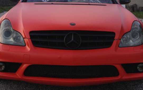 Mercedes CLS 55 AMG 2005 Matte Red by ReStyleIt