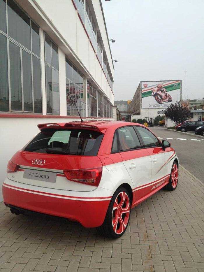 Audi A1 Ducati, foto in anteprima